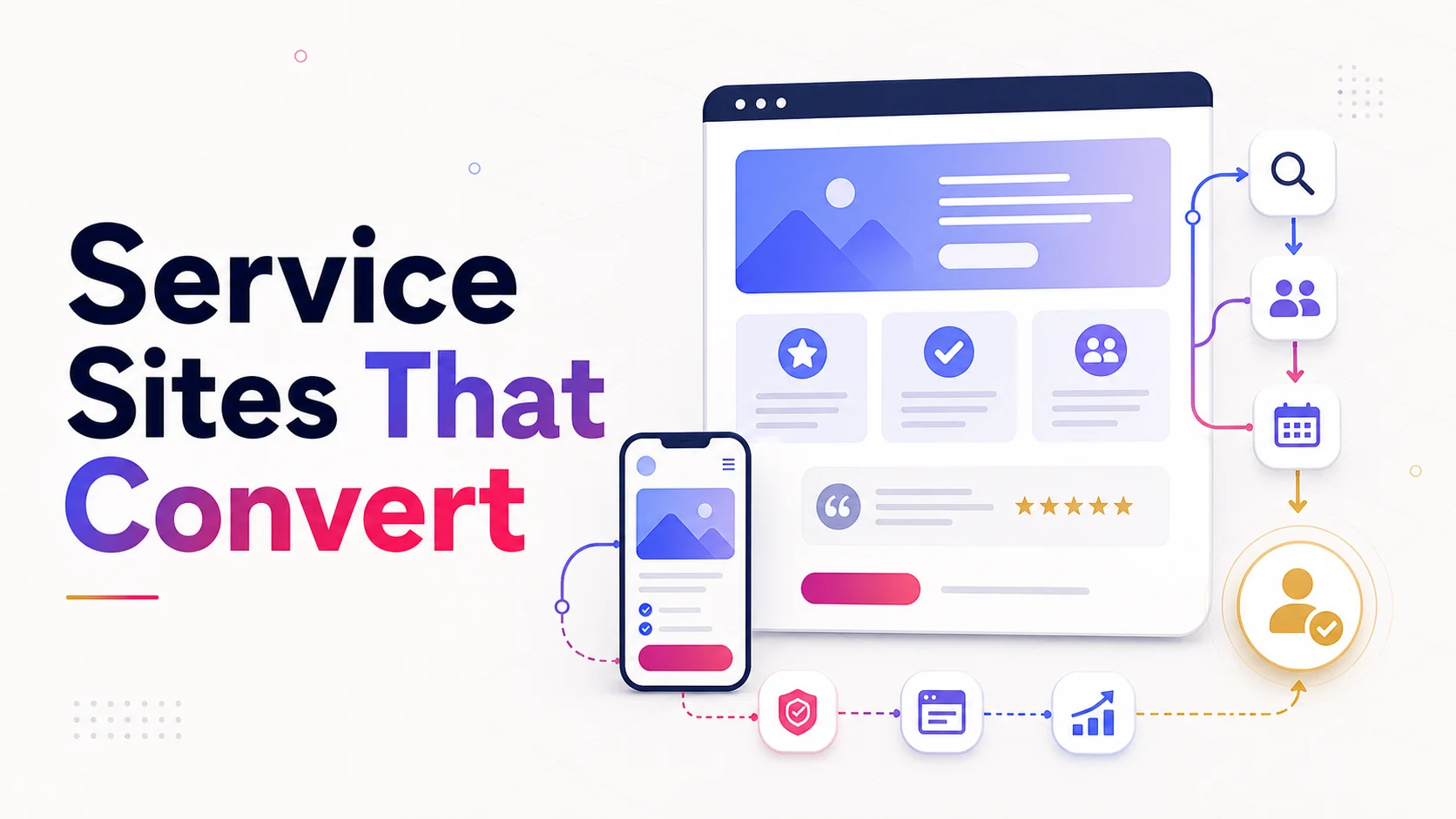 Service Business Website Design Lessons for Better Lead Generation
