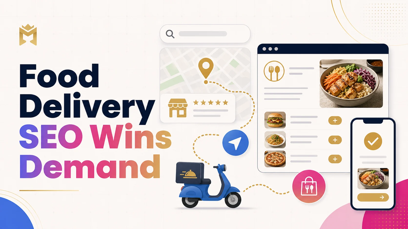 SEO For Food Delivery Services - Best Strategies to Implement