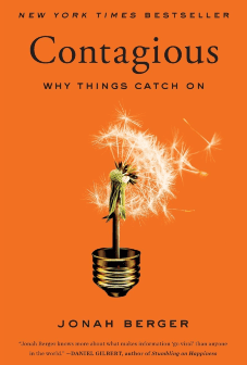 Cover of Contagious by Jonah Berger