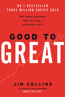 Cover of Good to Great by Jim Collins