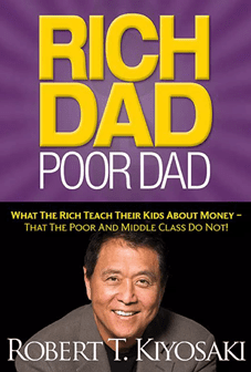 Cover of Rich Dad Poor Dad by Robert T. Kiyosaki